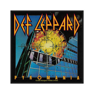 Def Leppard - Pyromania Official Standard Patch ***READY TO SHIP from Hong Kong***